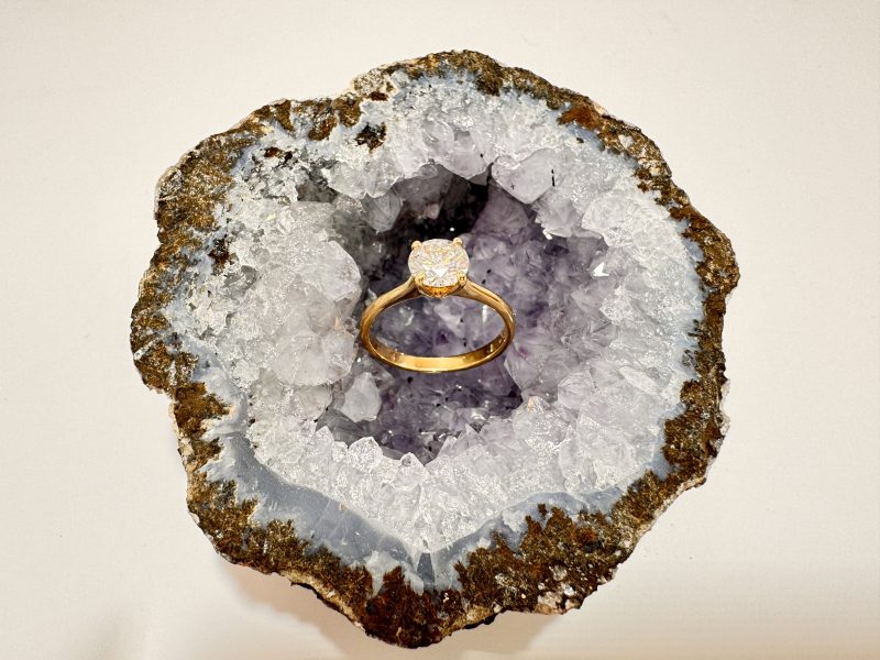 1.00 Carat Solitaire Lab Grown Diamond Ring - Image 2